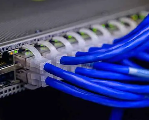 CAT7 Cable connection