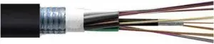 steel tapered armoured fibre optic cable