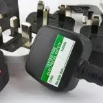 PAT Testing sticker on plugs